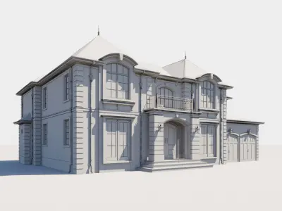 Build003 house 3D model