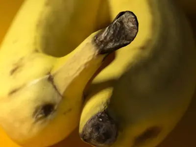 Banana Low-poly 3D model
