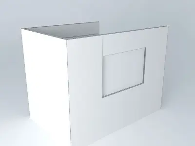 Small bedroom interior Free 3D model