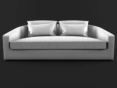 Harbour Outdoor - Barcelona Sofa 2 Seat 3D model
