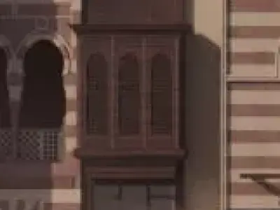 islamic arabic mashraba with revit family Low-poly 3D model