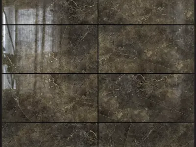 Decovita Obsidian Olive 600x1200 3D model