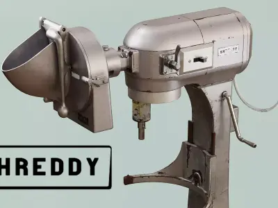Shreddy the Mixer 3D model