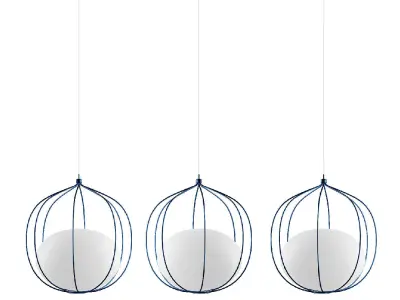 Zero LED Hoop Pendant by Front Design 3D model