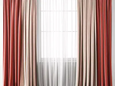 Curtain 144 3D model