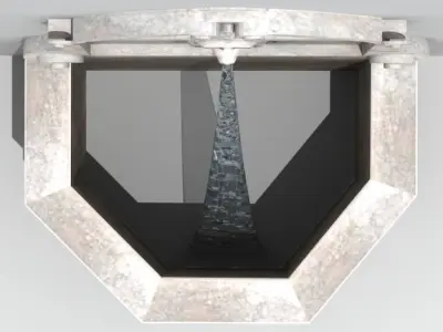 Fountain 02 3D model