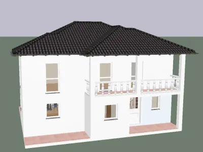 House 04 3D print model