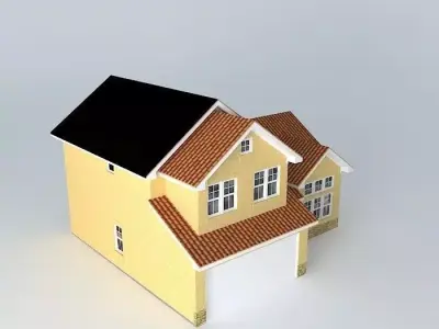 Southwestern House Free 3D model