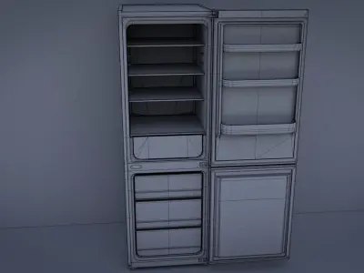 Refrigerator 3D model