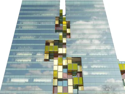 Office Buildings 3D Model Pack