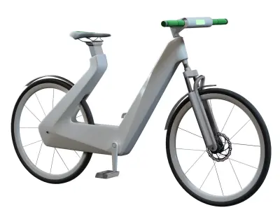 Rehau Onno eBike Low-poly 3D model