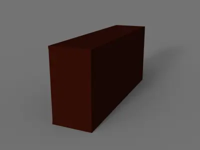 Wardrobe chest of drawers Free low-poly 3D model