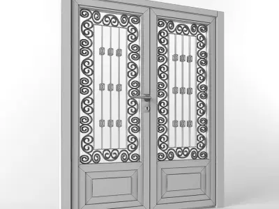 Door 02 3D model