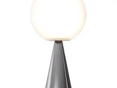 Modern Minimalist Table Lamp Low-poly 3D model