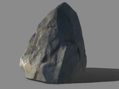 Mountain Rock 03 Low-poly 3D model