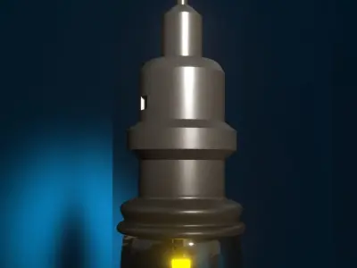 Modern Bulb - Light for Any Room Low-poly 3D model