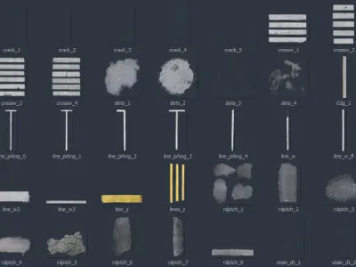 4K Road Asphalt Textures Texture