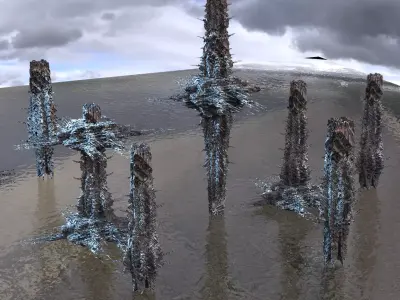 Space Station Set Kit bash 1 3D model