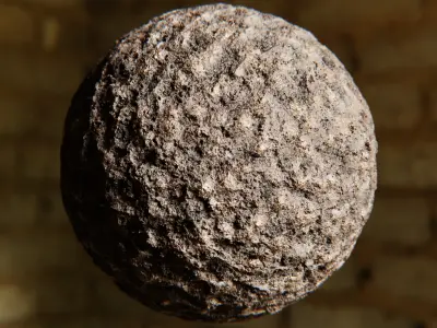 Realistic Procedural Gardening Soil Texture Material Texture