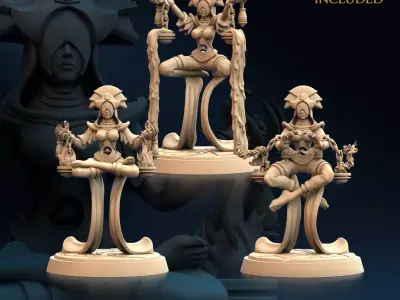 Veil Prophetess Set x3 3D print model