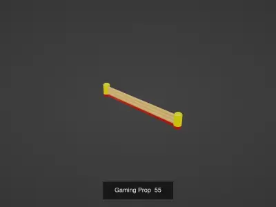 Gaming Props Collection 007 3D Model Pack