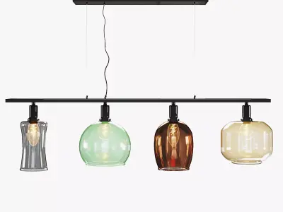 Telesto pendant lamp 3D model