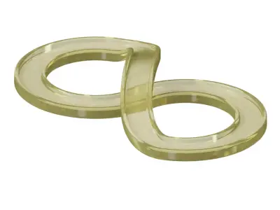 Transparent Premium Vehicle Track 3D model