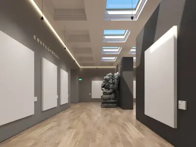 Art Gallery 005 3D model