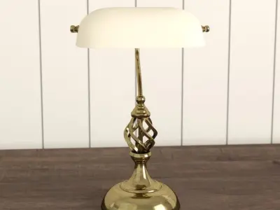 Bratton Bankers Light Lamp 3D model