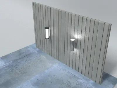 laos Self-illumination Low-poly 3D model