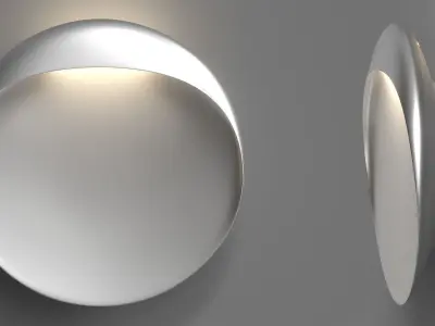 Louis Poulsen FLINT wall lamps 3D model