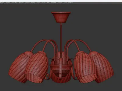 ESCADA Anna Low-poly 3D model