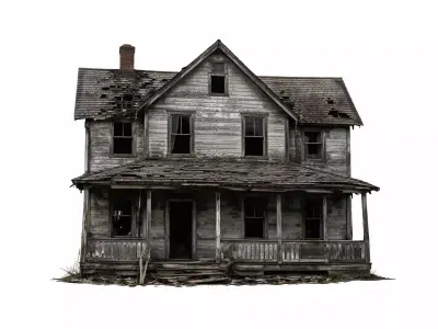 The Old House for Horror Films 3D model