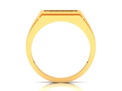 Diamond Ring For Men 3d Print Model 3D print model purchase