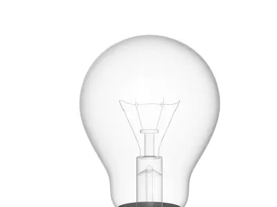 ight Bulb 3D model 3D model