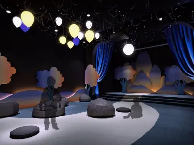 nursery 3D model