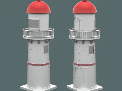 Montreal Lighthouse STL 3D print model