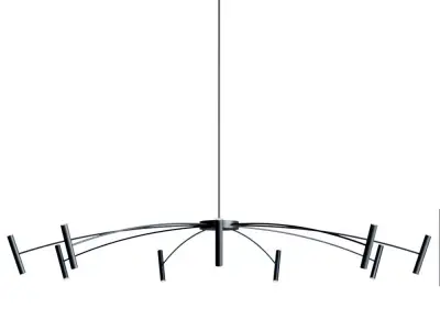 Aerial Chandelier by Sean Lavin from Tech Lighting Medium 3D model
