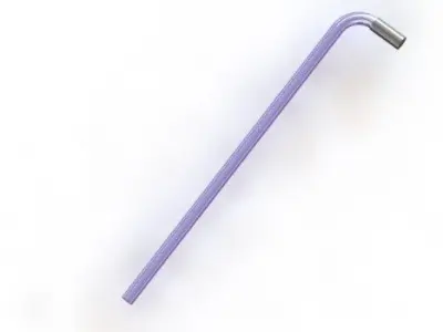 Tron-Casters cane Free 3D model