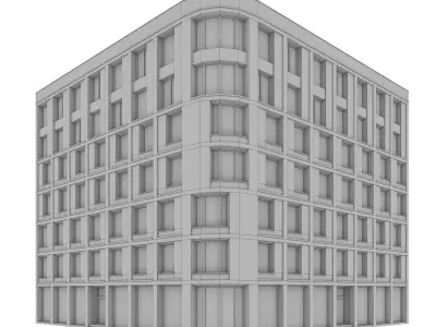 Brigade building 07 3D model