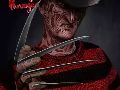 Freddy Krueger For G8M And G81M  3D model