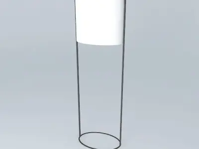 Oval Floor Lamp 3D model
