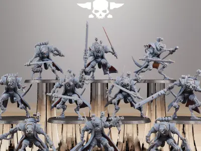 Raticus Curdsters 3D print model