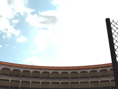 Game Arena Stadium 3D model