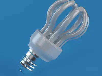 Energy Saver Lightbulb III 3D model