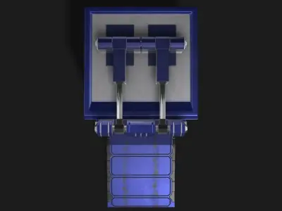 Square Portal Low-poly 3D model