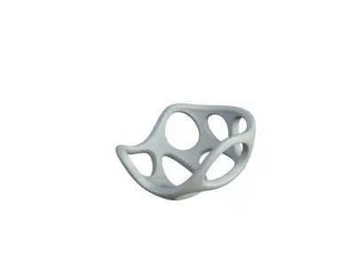 SciFi Cube Object No 36539 Low Poly Shape Texture