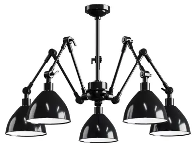 Chandelier AMSTERDAM ENAMEL by Romi Amsterdam 3D model
