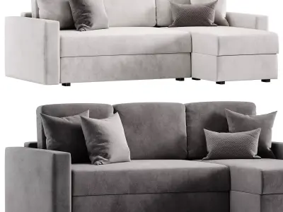 Corner Portu Sofa By Divan Ru Free 3D model