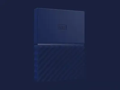 WD Hard Disk Appearance 3D model